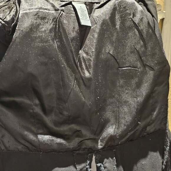 BKE Black S Jacket Vintage Grunge Alternative Punk 1990's Y2K Steampunk Goth - Picture 14 of 15